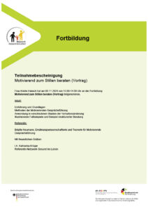 Netzwerk Gesund ins Leben-Motivierend zum Stillen beraten-06.11.24